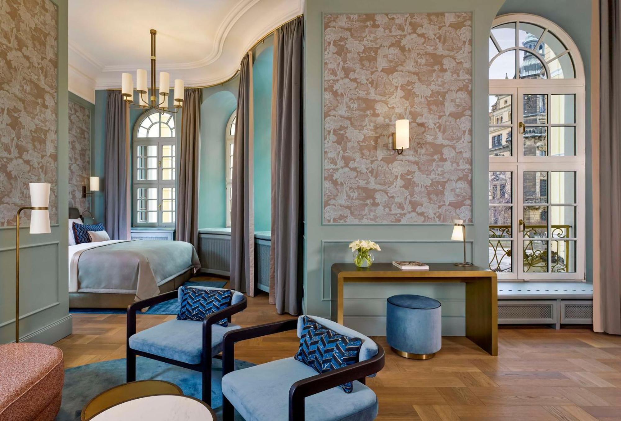 Hotel Taschenbergpalais Kempinski Dresden Exterior photo A suite at the hotel